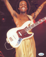 Verdine White Signed Autograph 8x10 Photo Earth, Wind & Fire Bassist ACOA COA