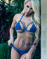 Claudia Fijal Stevens Signed Autographed 8x10 Photo Hot Sexy Model COA