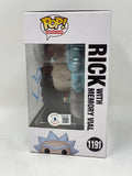 Dan Harmon Signed Rick and Morty Funko Pop Rick with Memory Vial Beckett COA