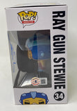 Seth MacFarlane Signed Autograph Funko Pop Family Guy Ray Gun Stewie Beckett COA