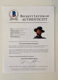 Clint Eastwood Signed The Good, the Bad and the Ugly 11x14 Photo Beckett COA LOA