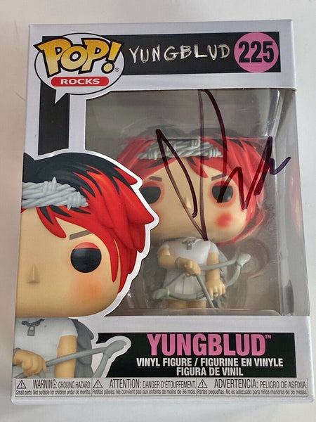 Yungblud Signed Autographed Funko Pop Figure 225 Beckett BAS COA