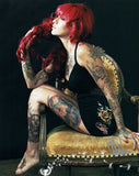 Moni Marino Signed Autographed 8x10 Photo Tattoo Artist Hot Sexy COA VD