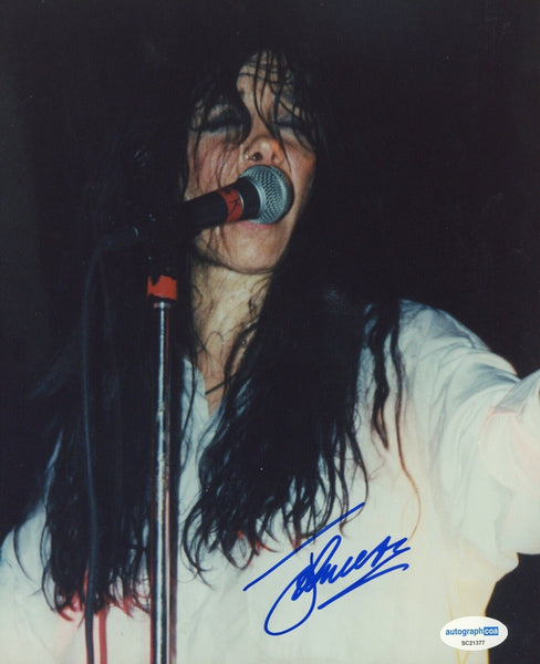 Johnette Napolitano Concrete Blonde Signed Autograph 8x10 Photo Singer ACOA COA