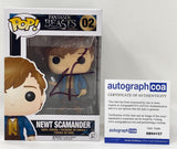 Eddie Redmayne Signed Funko Pop Fantastic Beasts Newt Scamander Autograph ACOA