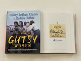 Hillary Rodham Clinton & Chelsea Clinton Signed The Book Of Gutsy Women HC COA