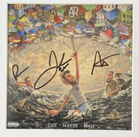 AJR Band Signed The Maybe Man CD Cover Framed Display Brothers x3 Autograph COA
