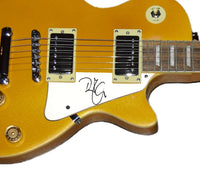 Robert Plant Signed Gold LP Style Electric Guitar Led Zeppelin Beckett BAS COA