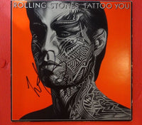 The Rolling Stones Signed Autographed Tattoo You Album Keith Richards Watts