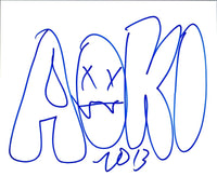 Steve Aoki Signed Autographed Hand Drawn Sketch EDM DJ COA VD