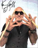 Kenny Aronoff Signed Autographed 11x14 Photo John Fogerty Drummer Beckett COA