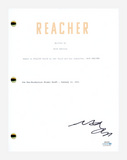 Maxwell Jenkins Signed Autographed Reacher Pilot Script Screenplay ACOA COA