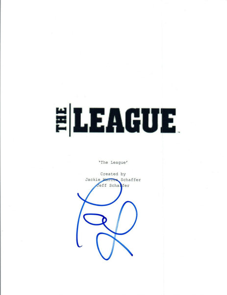 Paul Scheer Signed Autographed THE LEAGUE Pilot Episode Script COA VD
