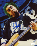 Ian Grushka New Found Glory Signed Autograph 8x10 Photo Bassist ACOA COA