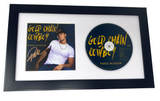 Parker McCollum Signed Autographed Gold Chain Cowboy Framed CD Display ACOA COA