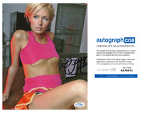 Paris Hilton Signed Autographed 8x10 Photo Sexy Model ACOA COA