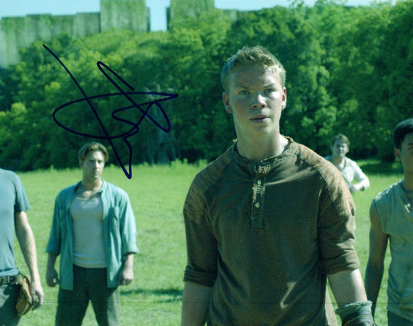 Will Poulter Signed Autographed 8x10 Photo Detroit The Revenant Maze Runner COA