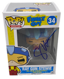 Seth MacFarlane Signed Autograph Funko Pop Family Guy Ray Gun Stewie Beckett COA