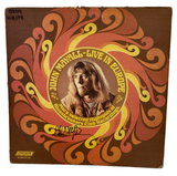 John Mayall Signed Autograph Live In Europe Vinyl Record LP Blues ACOA COA