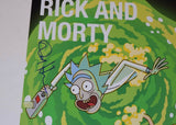 Dan Harmon Signed Autographed 12x18 Poster Photo RICK & MORTY Creator COA