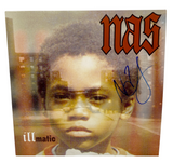 Nas Signed Illmatic Vinyl Record Album LP Nasir Jones Rapper Autograph ACOA COA