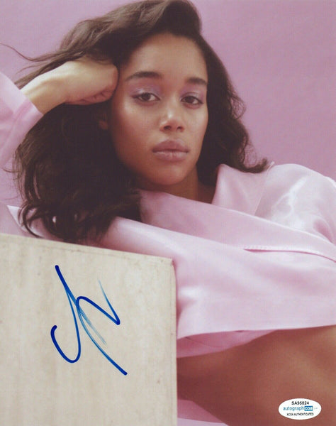 Laura Harrier Signed Autograph 8x10 Photo Spider-Man Homecoming Actress ACOA COA