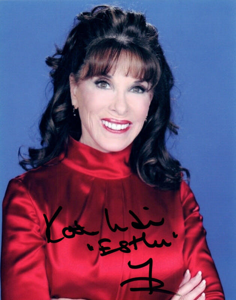 Kate Linder Signed Autographed 8x10 Photo THE YOUNG AND THE RESTLESS Actress COA