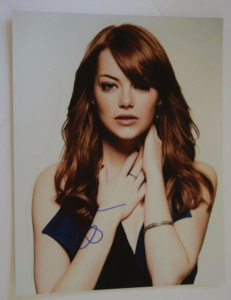 Emma Stone Signed Autographed 11X14 Photo La La Land Hot Sexy COA VD