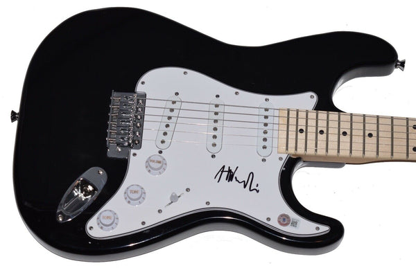 Atticus Ross Signed Electric Guitar Nine Inch Nails Film Composer Beckett COA