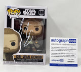 Ewan McGregor Signed Autograph Funko Pop Obi-Wan Kenobi Star Wars ACOA COA