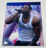The Game Signed Autographed 11x14 Photo Jayceon Taylor Rapper Beckett COA