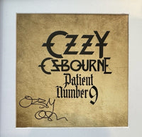 Ozzy Osbourne Signed Autograph Patient Number 9 CD Framed Black Sabbath COA