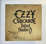 Ozzy Osbourne Signed Autograph Patient Number 9 CD Framed Black Sabbath COA