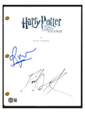 Daniel Radcliffe Rupert Grint Signed Harry Potter Order Phoenix Script BAS COA
