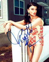 Crystal Renn Signed Autographed 8x10 Photo Hot Sexy Fashion Model COA VD