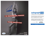 Ireland Baldwin Signed Autographed 8x10 Photo Sexy Model ACOA COA
