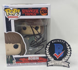 Maya Hawke Signed Autographed Robin Stranger Things Funko Pop 1244 Beckett COA