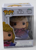 Elle Fanning Signed Funko Pop Aurora 1316 Disney Maleficent Autograph BAS COA