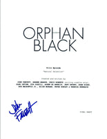 John Fawcett Signed Autographed ORPHAN BLACK Pilot Episode Script COA VD