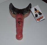 Malcolm McDowell Signed Autograph A Clockwork Orange Alex Droog Mask Beckett COA