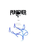 Ben Barnes Signed Autographed THE PUNISHER Pilot Script Jigsaw COA