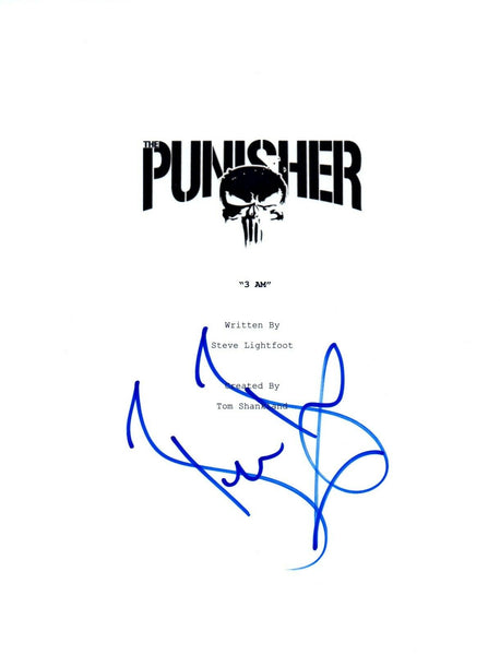 Ben Barnes Signed Autographed THE PUNISHER Pilot Script Jigsaw COA