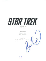 Bruce Greenwood Signed Autographed STAR TREK Movie Script COA