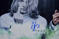 George Jung Signed 11x14 Photo Blow Boston Smuggler Johnny Depp Beckett COA