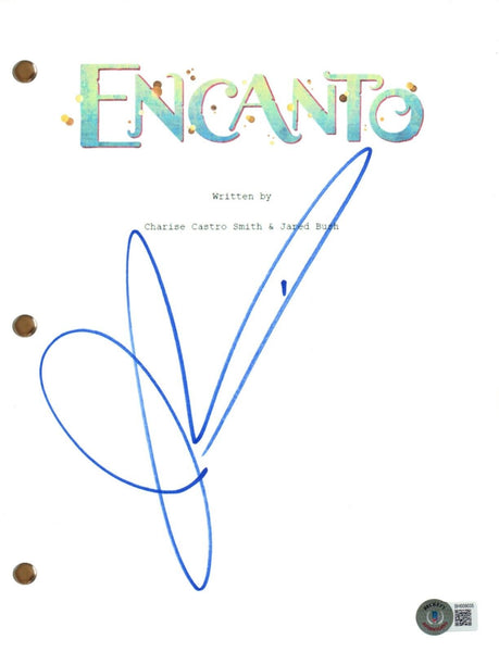 John Leguizamo Signed Autograph Encanto Full Movie Script Screenplay Beckett COA