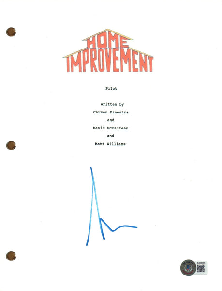 Tim Allen Signed Autograph Home Improvement Pilot Script Screenplay Beckett COA
