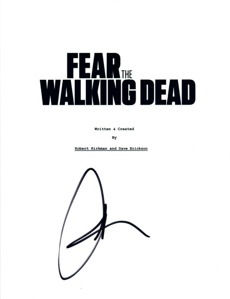 Kim Dickens Signed Autographed FEAR THE WALKING DEAD Pilot Episode Script COA