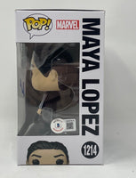 Alaqua Cox Signed Autographed Maya Lopez Funko Pop Hawkeye #1213 Beckett COA