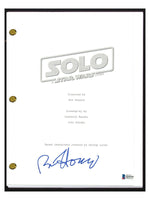 Ron Howard Signed Autograph SOLO A Star Wars Story Movie Script Beckett BAS COA