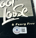 Rod Stewart Signed Foot Loose & Fancy Free Vinyl Record Album Autograph BAS COA